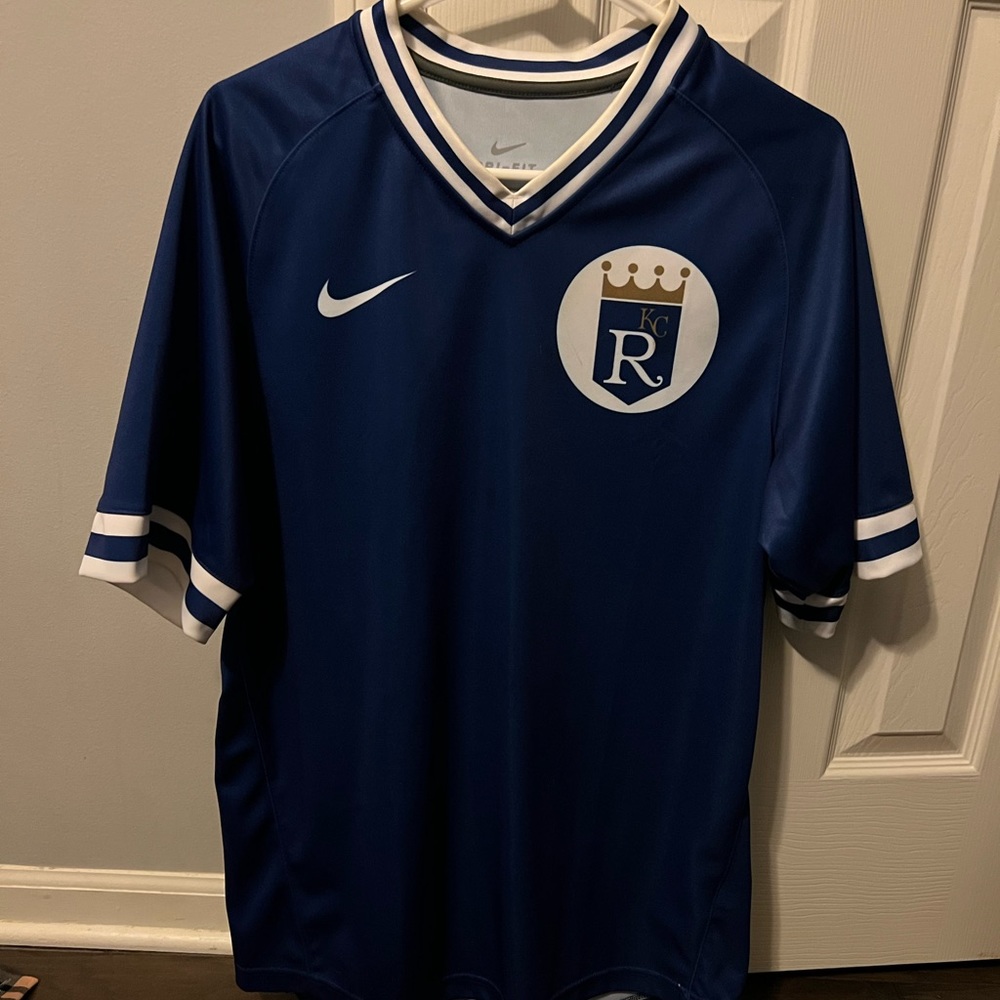 Nike Kansas City royals shirt/jersey size medium